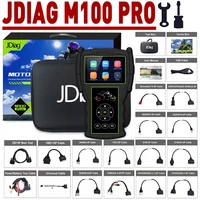 2022 jdiag m100 pro motorcycle diagnostic tool d87 d88 function scanner simple version multi language for brand motorcycle