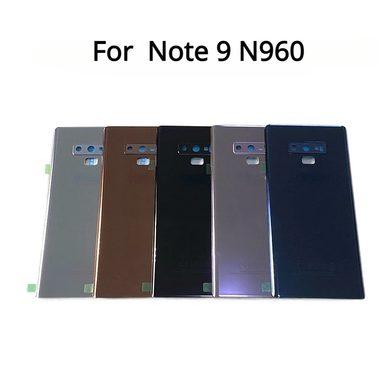 

Housing Door Rear Plane For Samsung Galaxy Note 9 N960 SM-N960F N960FD Glass Back Battery Cover Case Replacement
