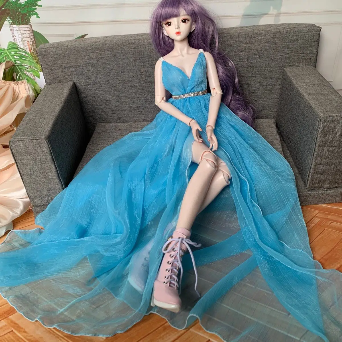 

Одежда для куклы на заказ, 45 см, 60 см, для шарнирных кукол 1/3, 1/4, вечернее платье, одежда, «сделай сам», игрушки для девочек, наряд, аксессуары для кукол