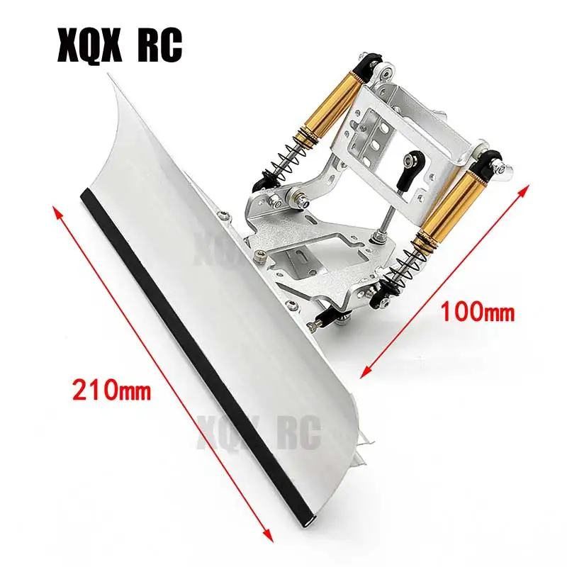 

Metal Snow Plow Snow Sand Shovel Tools For 1/10 Rc Crawler Car Trax Trx4 Trx6 Axial Scx10 Ii 90046/90047 Scx10 Iii