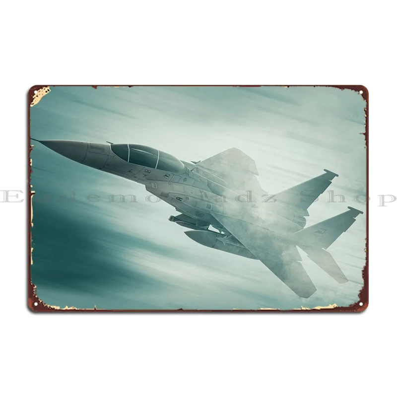 

F15 Орел металлический знак паб роспись пещера Настенный декор дизайн стены пещера оловянный знак плакат