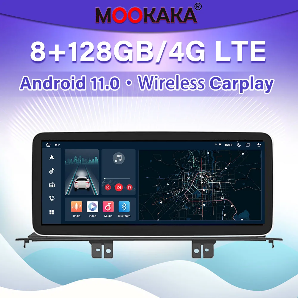 

12,3 дюймовый Android 11 мультимедийный плеер PX6 Carplay для Honda Accord 2014-2017 8 + 128 ГБ автомобильное стерео радио GPS-навигация головное устройство