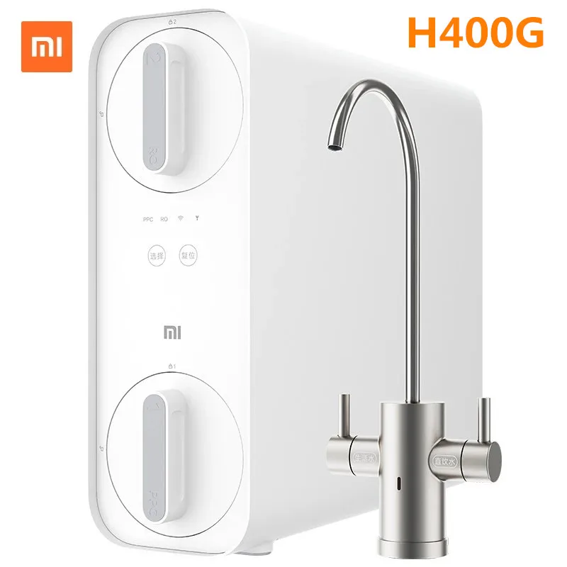H400g Under The Kitchen Household Water Purifier Ro Reverse Osmosis Double Outlet Water Large Flow