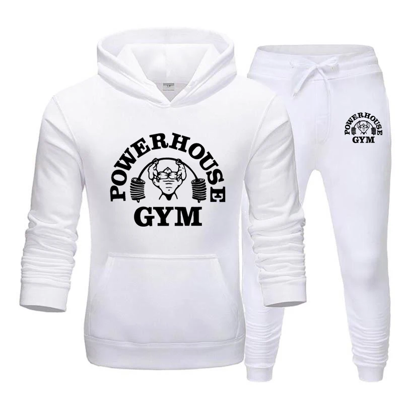 

Костюм спортивный мужской из 2 предметов, толстовка с капюшоном и штаны