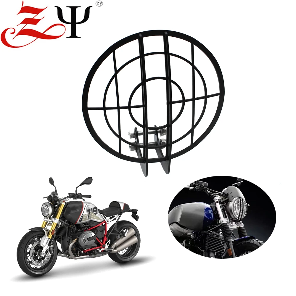 

Мотоциклетные аксессуары для BMW R NINE T RNINE-T RNINET Scrambler 2016-2020 2021 2022 2023, защита для фар, защитная решетка