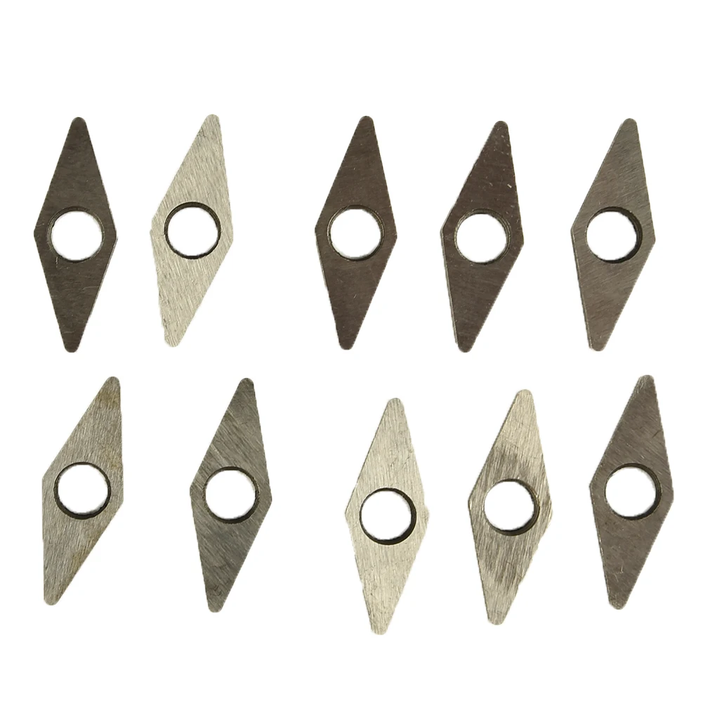 

Carbide Insert MV1603 10 Pcs 15mm X 15mm X 3.1mm 35 Degree Bevel Shim Seats Sharping Turning Tools Accessories