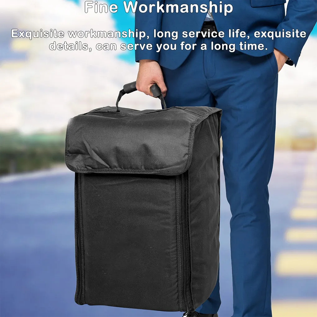 

Drum Bag with Shoulder Strap Padded Waterproof Container Holder Dustproof Lightweight Storage Pouch Musical Percussion Accessory