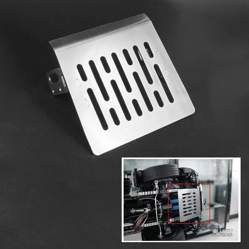 LESU 1/14 RC металлический чехол для шасси кабины детали DIY Tamiyaya 3348 модель грузовика