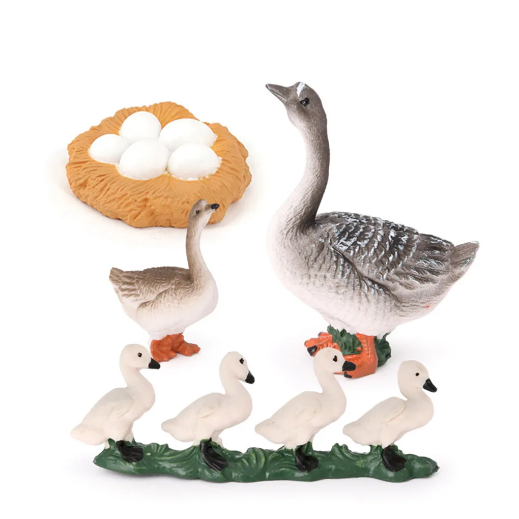 

1 Набор, интересный изысканный демонстрационный реквизит, Реалистичные Модели коз для роста, игрушки-животные для школы