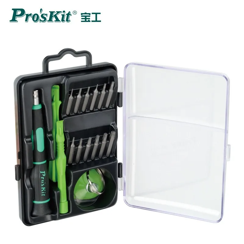 

Pro'sKit SD-9314 16 в 1 Набор инструментов для Apple Products iPad iPhone Мобильный телефон Набор отверток для ремонта