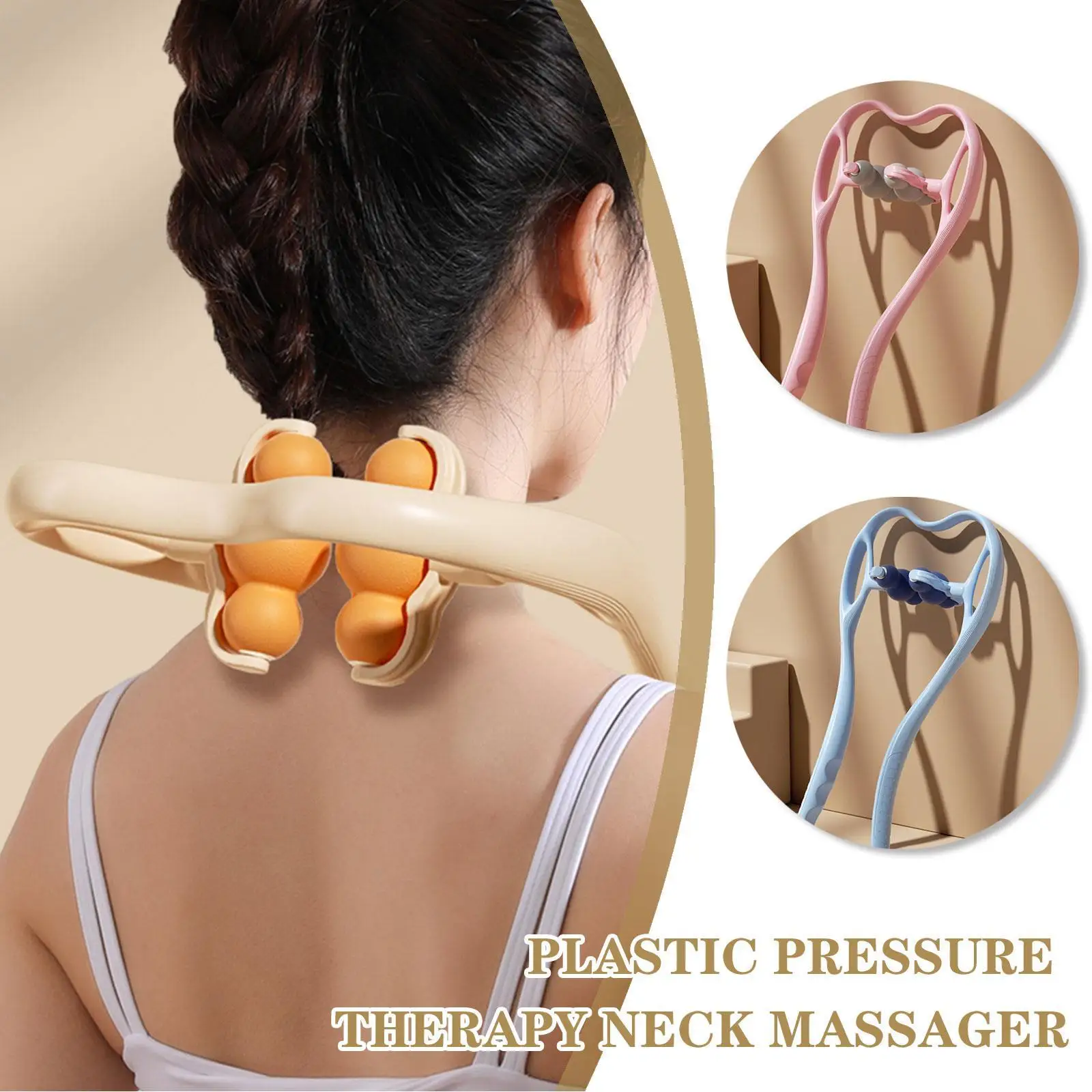 

Multi-function Cervical Spine Massage Artifact Massage Home Manual Clip Neck Neck Shoulder Neck Pain Massager Neck Clip