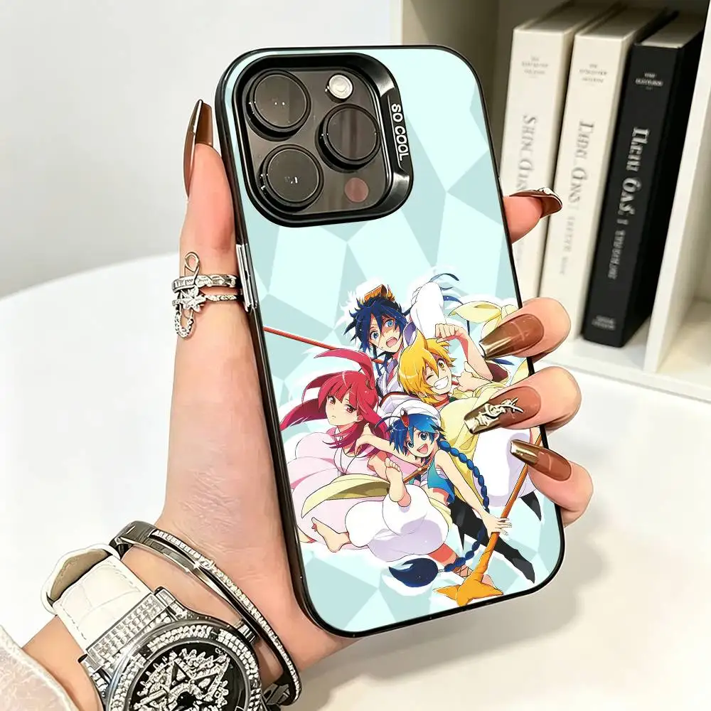 Фото Чехол-бампер для iPhone 17 16 15 14 13 12 11 Pro Max Air из цветного силикона, серебристый, с дизайном «Фэнтези-приключение: Маги. Лабиринт магии» №3