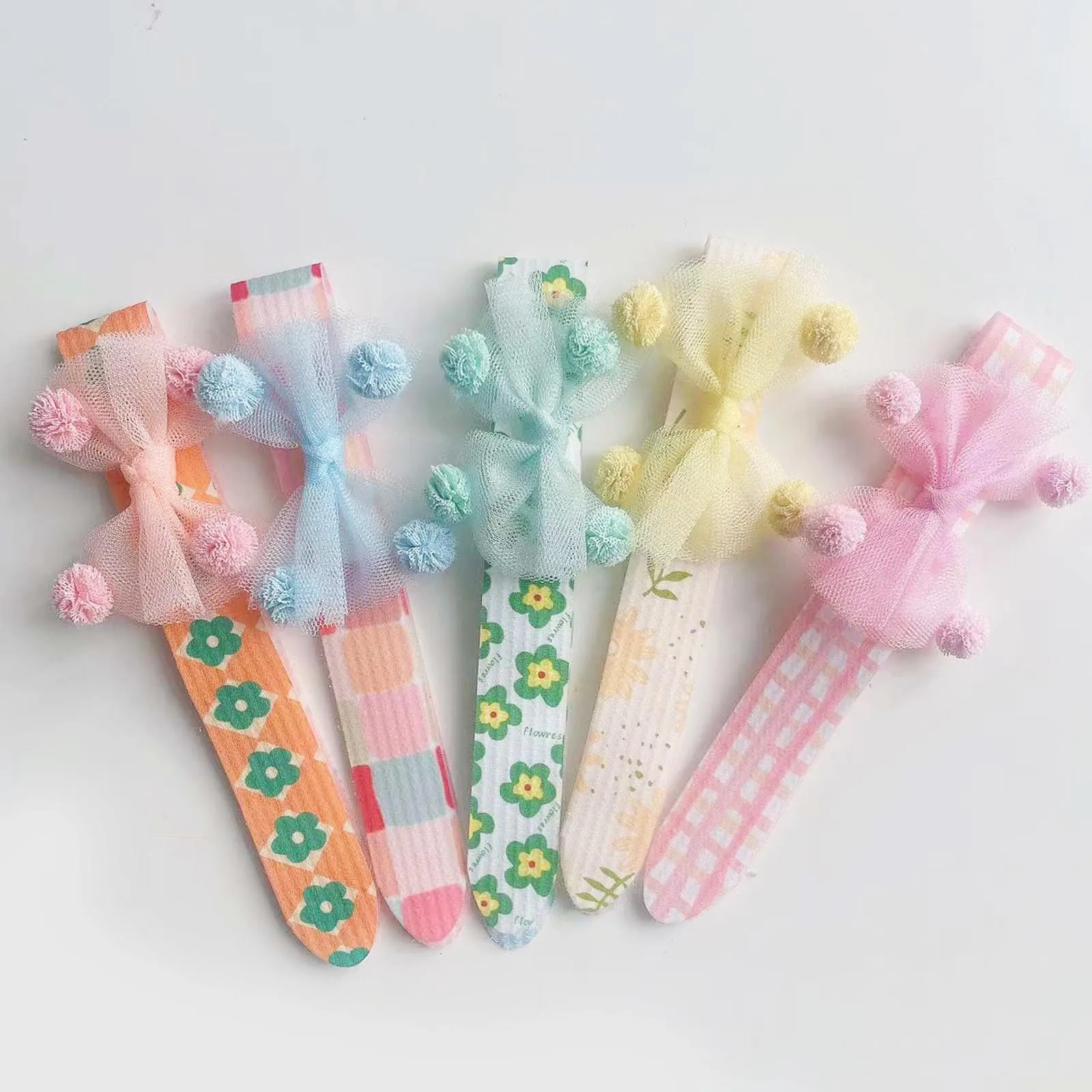 Лента для волос 2022 "Velcro" для детей с липучкой, наклейки на пряди для маленьких девочек, разрушающий артефакт, украшение для головы без скольжения, принадлежности для детей.