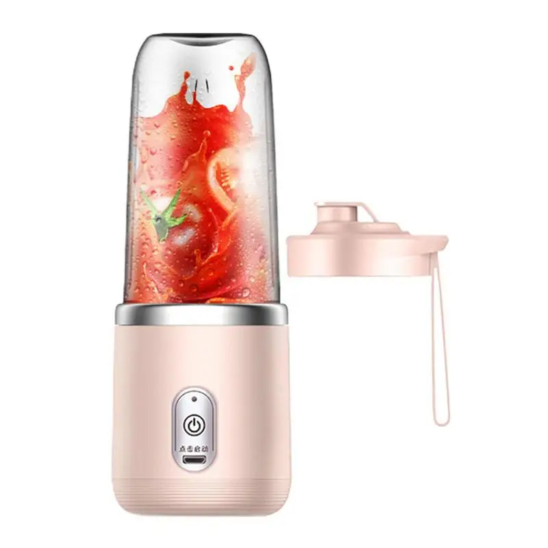 Travel Blender 14Oz To-Go Fruit Mixer Portable Juicer Handhe