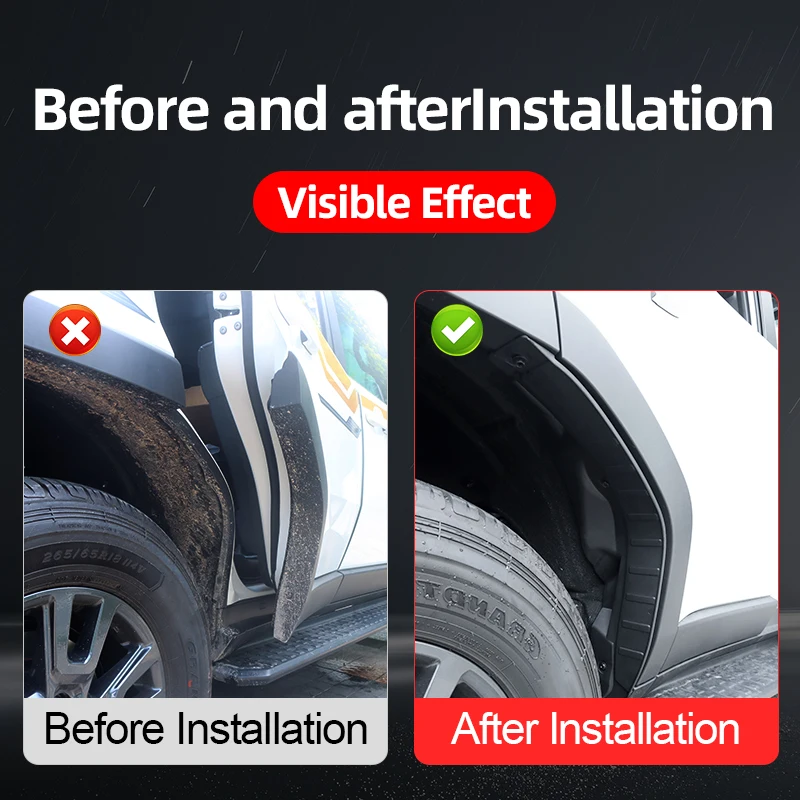 Для 2024-2025 Lexus GX550 накладка на крыло заднего колеса 550h внешняя модернизированная