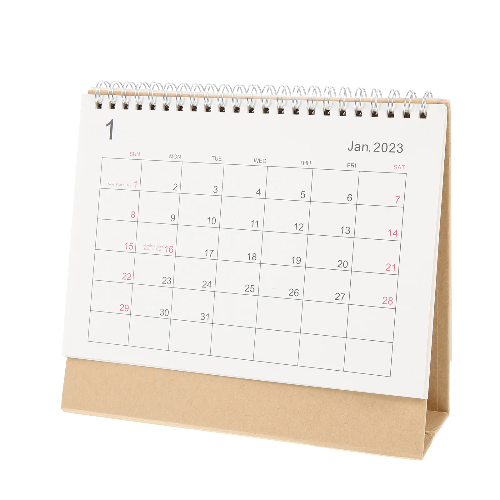 

Календарь Настольный, офисный, стоячий, ежемесячный стол, расписание 2023 маленький английский, запись месяца, простой планировщик