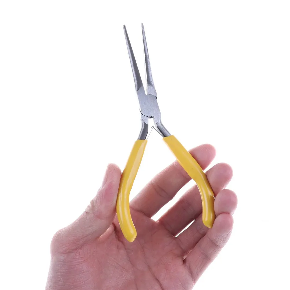 

1PCS Needle Nose Pliers 5''/125mm Long Nose Plier Press tool Multi tool Forceps Repair Hand Tools