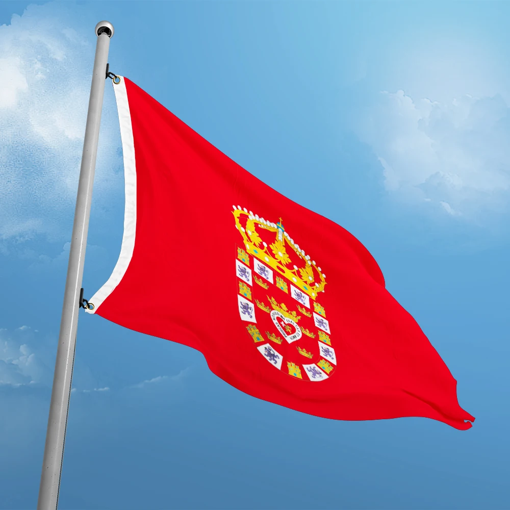 Флаг Испании и Мурсии 3 фута x 5 футов баннер из полиэстера 150*90 см изготовленный на