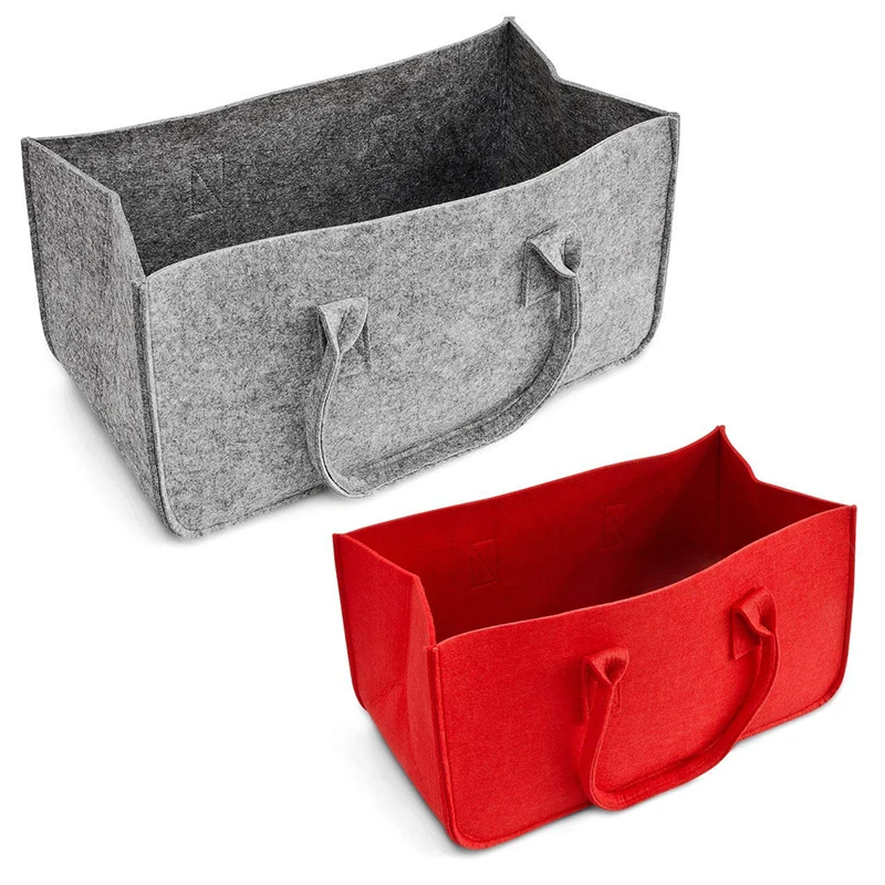 

Новый Кошелек из войлока, сумка для хранения из войлока, вместительная Повседневная сумка для покупок