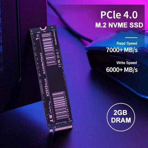 Оригинальный SSD-накопитель 4 ТБ M2 NVMe PCIe 4,0x4 M.2 2280 Gen4 SSD-накопитель 1 ТБ 2 ТБ Внутренний твердотельный диск для PS5 настольных игр Бесплатная доставка