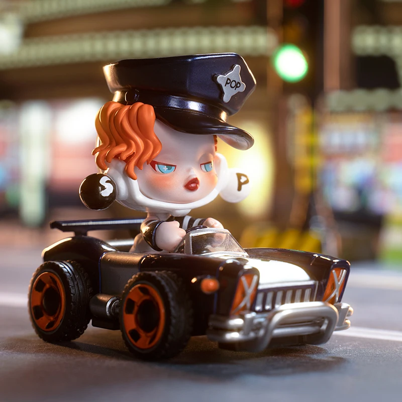 Popmart POPOCAR супер трек серии глухая коробка игрушки Kawaii Аниме фигурки загадки