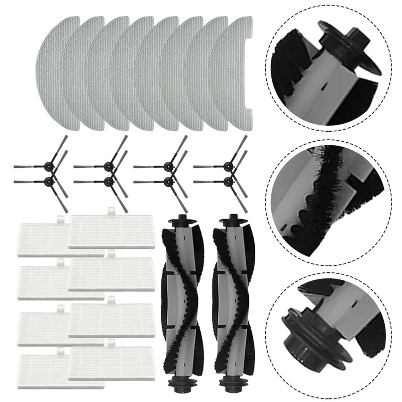 Набор щеток для робота-пылесоса Vactidy Nimble T7 T8