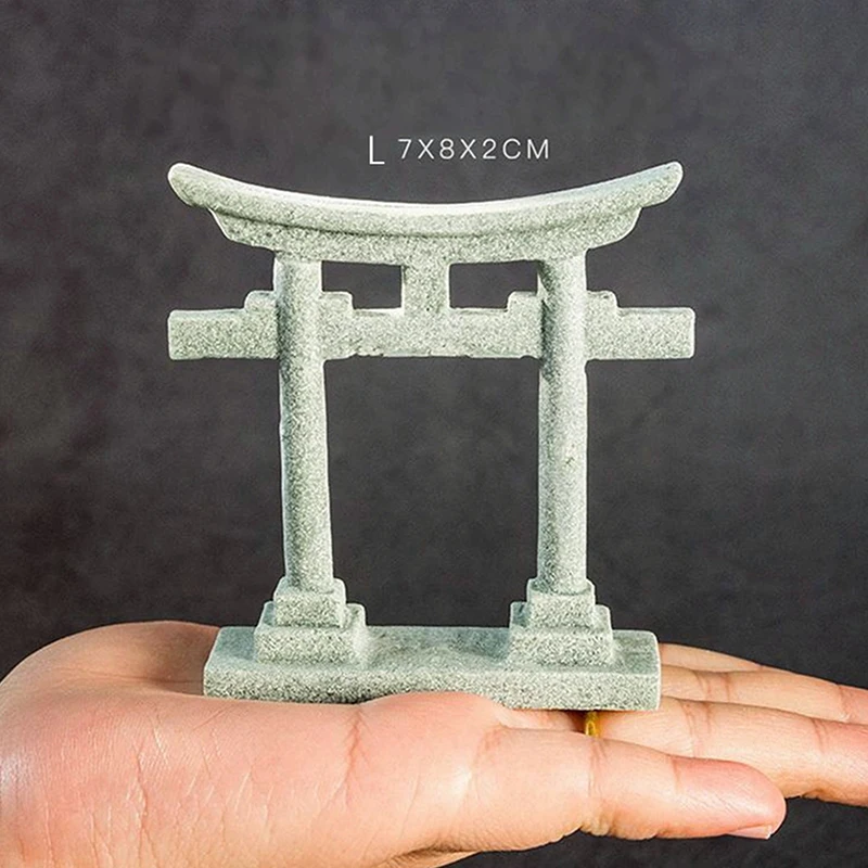 

Миниатюрная статуэтка японских ворот Тори из резины WHPHous