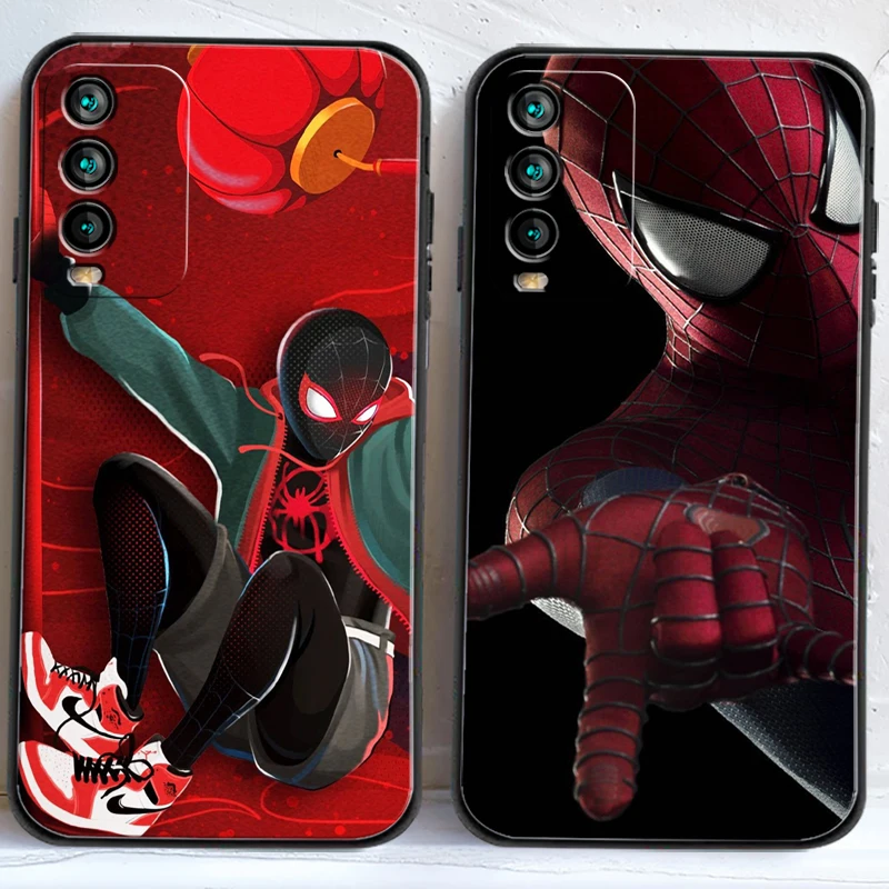 

Marvel Spiderman Phone Cases For Xiaomi Redmi Note 9 7A 9A 9T 8A 8 2021 7 8 Pro Note 8 9 Note 9T Coque Funda Soft TPU Carcasa