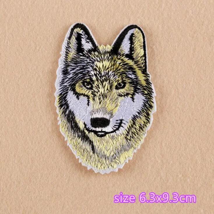 Набор из 10 аппликаций с дикими животными DK