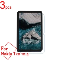 3pcs ultra clearmatte anti explosion soft lcd screen protector cover for nokia t20 wifi 4g 10 4 tablet protective film