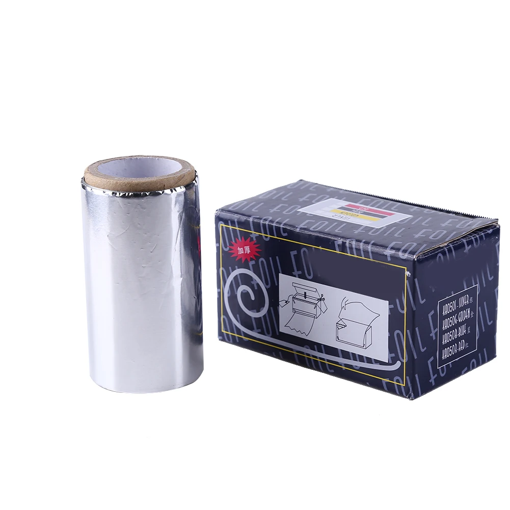 Рулон Алюминиевой Фольги Для Окрашивания Волос Наклейки Пробора Перманентная