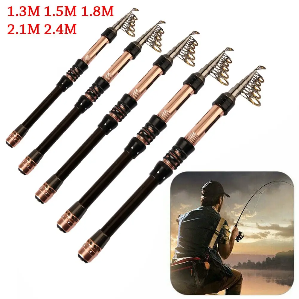 

SuperHard Portable Adjustable Travel Carp Feeder Fishing Tackle Telescopic Fishing Rod Stream Hand Pole