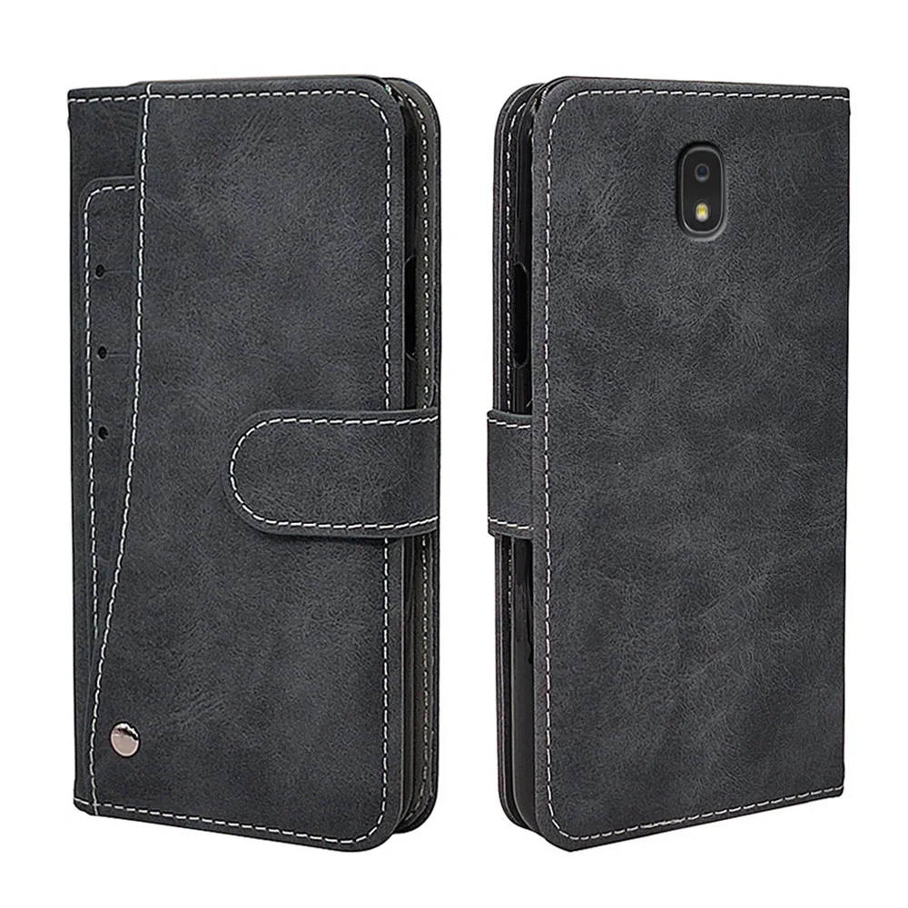 

Luxury Wallet Case For Samsung Galaxy J1 J2 J3 J4 J5 J6 J7 J8 Plus 2018 2017 2016 Case Vintage Flip Leather Silicone Cover