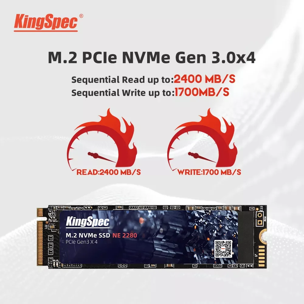 

KingSpec M.2 SSD 120GB 256GB 512GB 1TB SSD 2TB hard Drive M2 ssd m.2 NVMe pcie SSD Internal Hard Disk For Laptop Desktop MSI