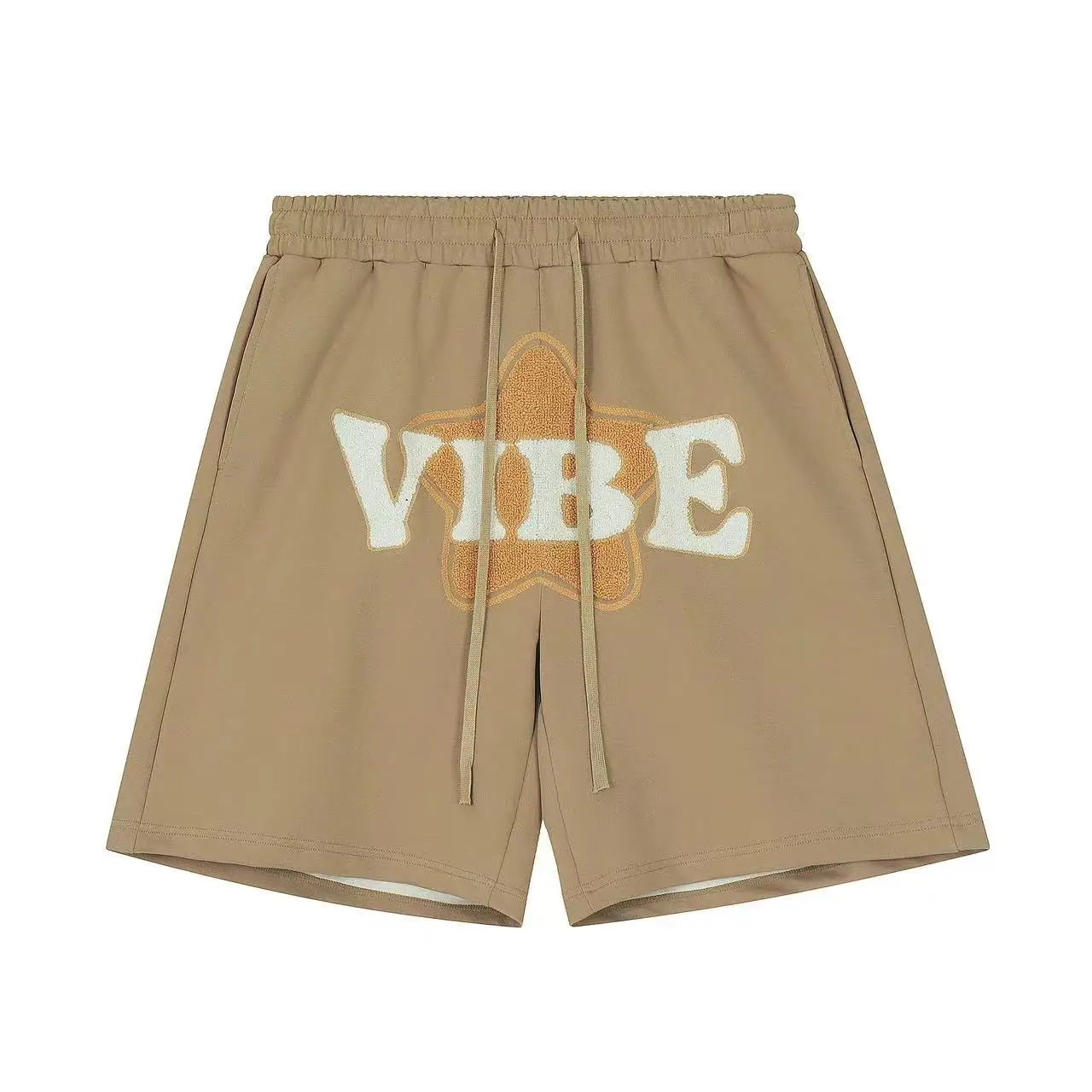 STSVZORR 2023 American Retro Loose Fit Sports Men's and Women's Wide Leg Shorts Summer Unisex Casual Pants