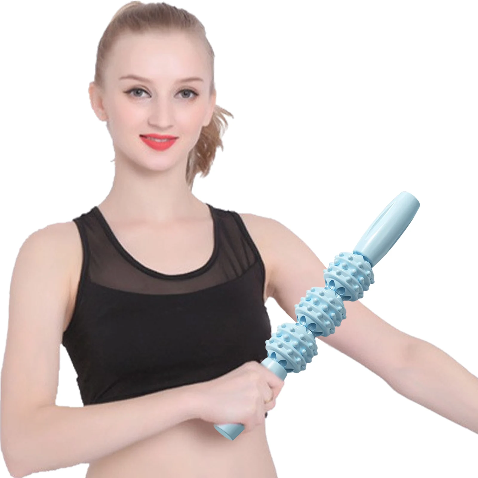 

Muscle Roller Stick For Athletes Massage Roller For Muscle Drainage Help Exercise Soothing Cramps Massage Body Recovery