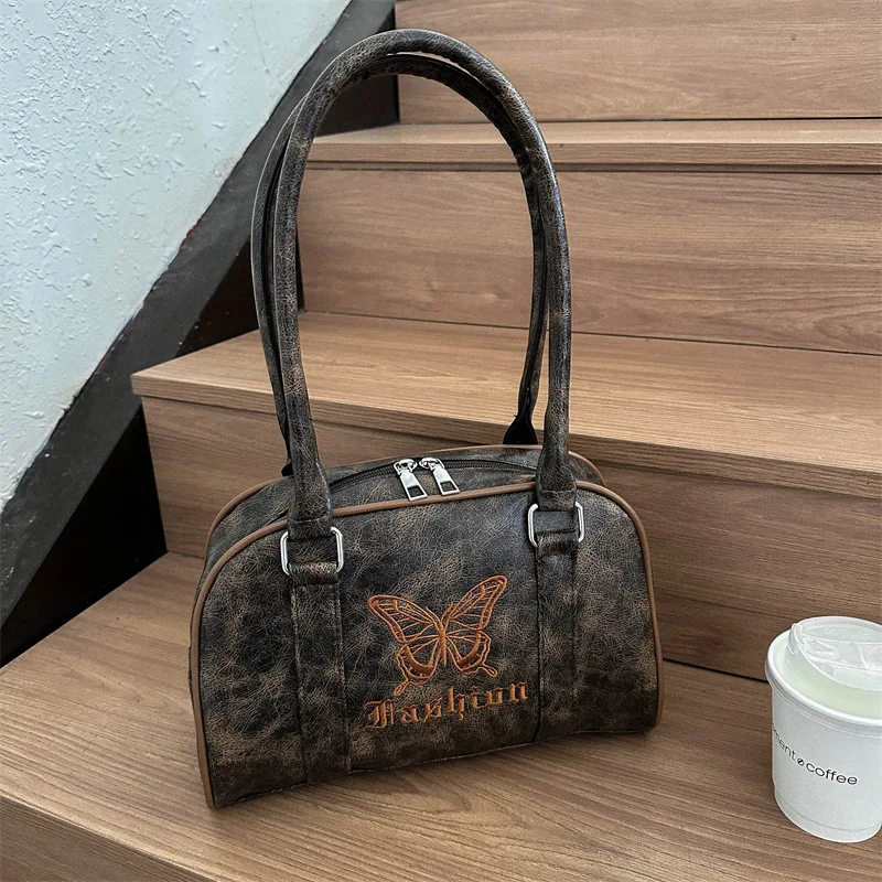 

Casual Underarm Bags For Women Luxury Designer Female Handbags And Purses 2024 New PU Shoulder Bag Autumn Winter Small Tote Bag