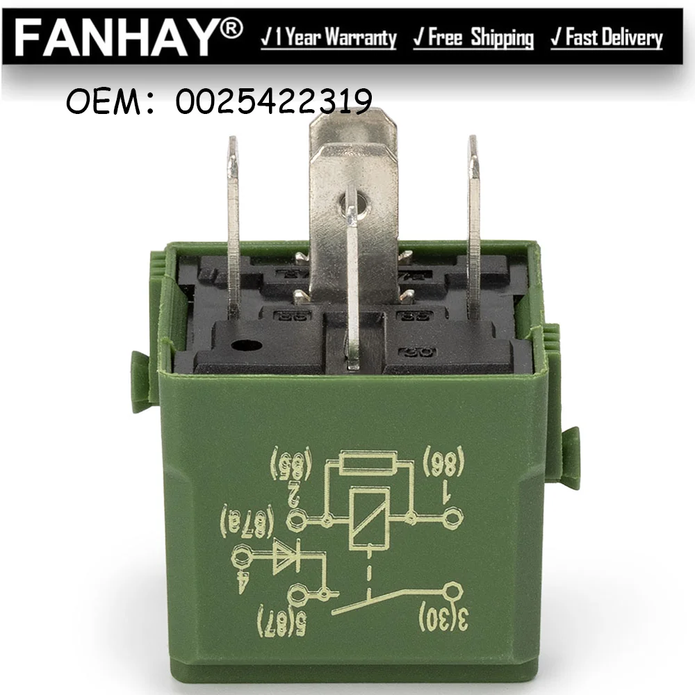 Relay 0009828523 For Mercedes-benz W215 W164 W220 W251 0025422319 0025427619