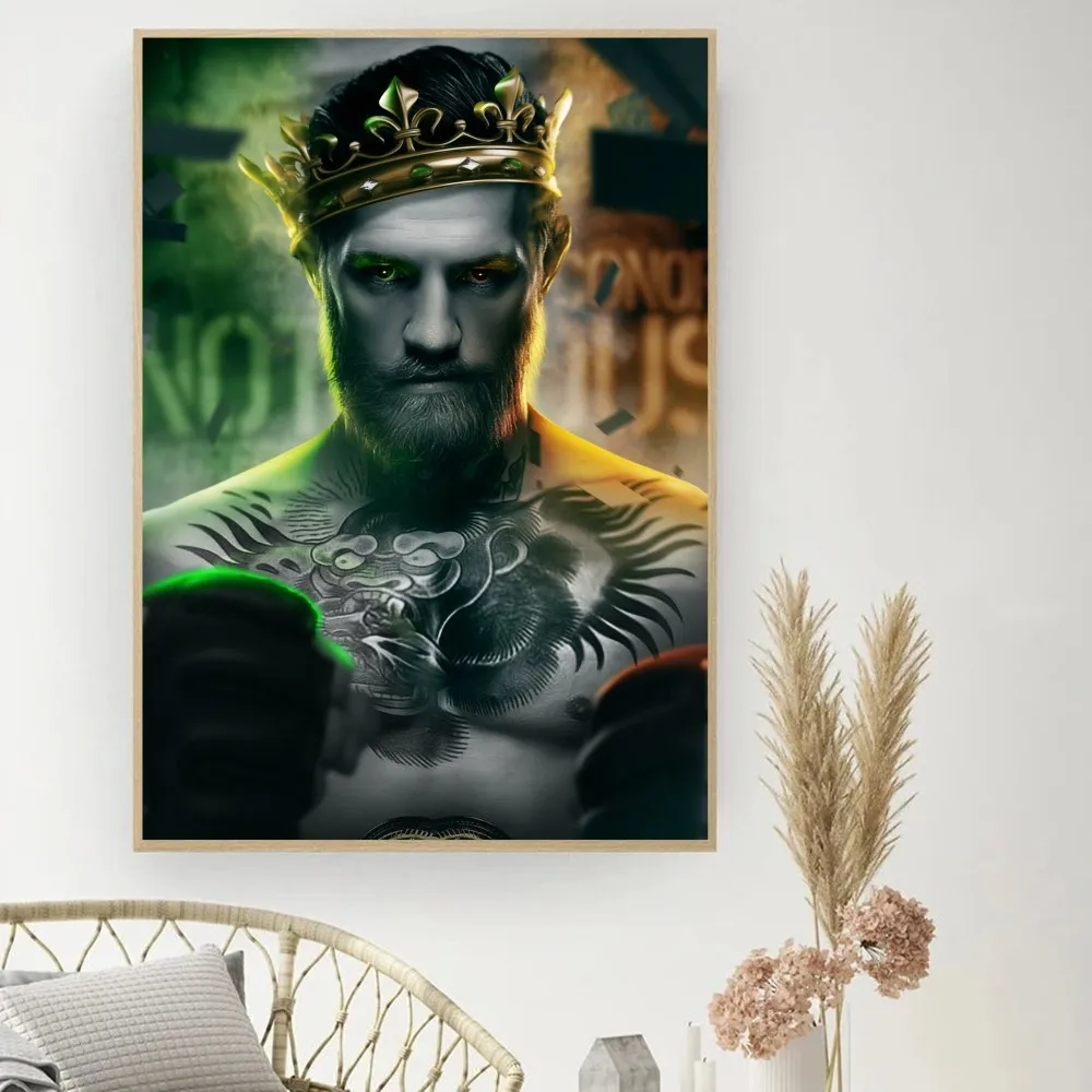C-Conor Boxing M-McGregor постер DIY винтажный с фильмом настенная живопись учебные наклейки