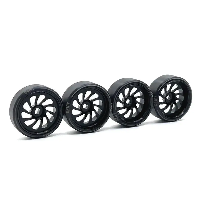 

Drift Hub Tires 27mm Rc Car Tires Upgrade Modification Accessories Compatible For 1/28 Remote Control Car