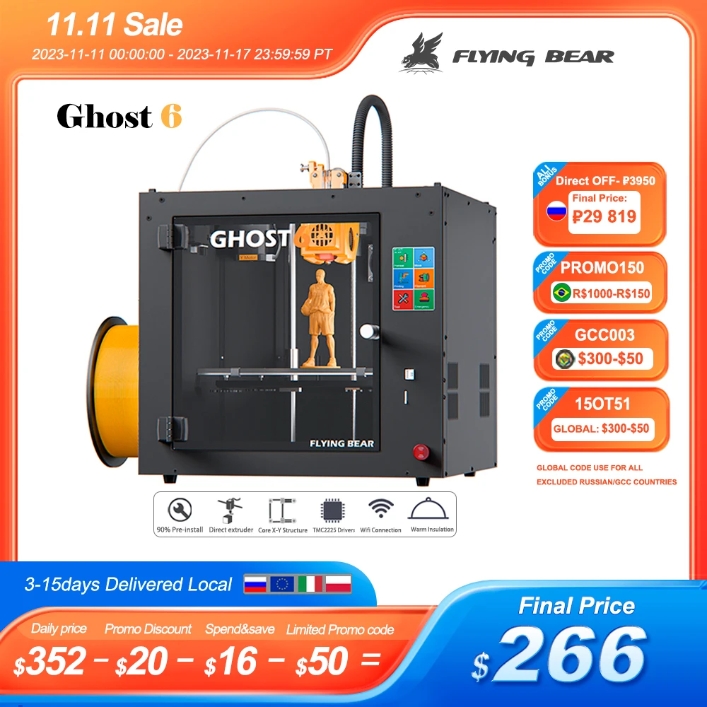  3D-принтер Flying Bear Ghost 6
