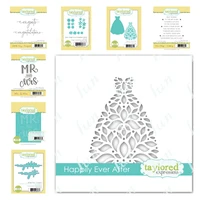 mr mrs happily ever after wedding vows dress cut dies clear stamps seal for diy paper craft cards stencils album handmade molds