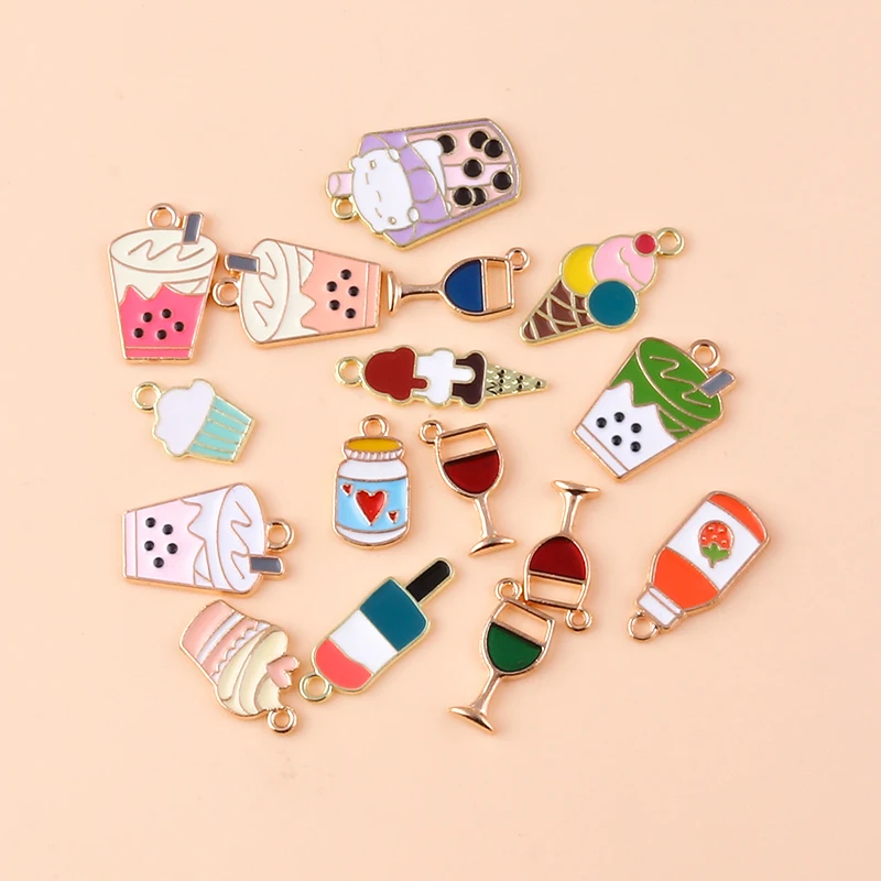 10 шт. эмалированные подвески для ожерелий сделай сам |