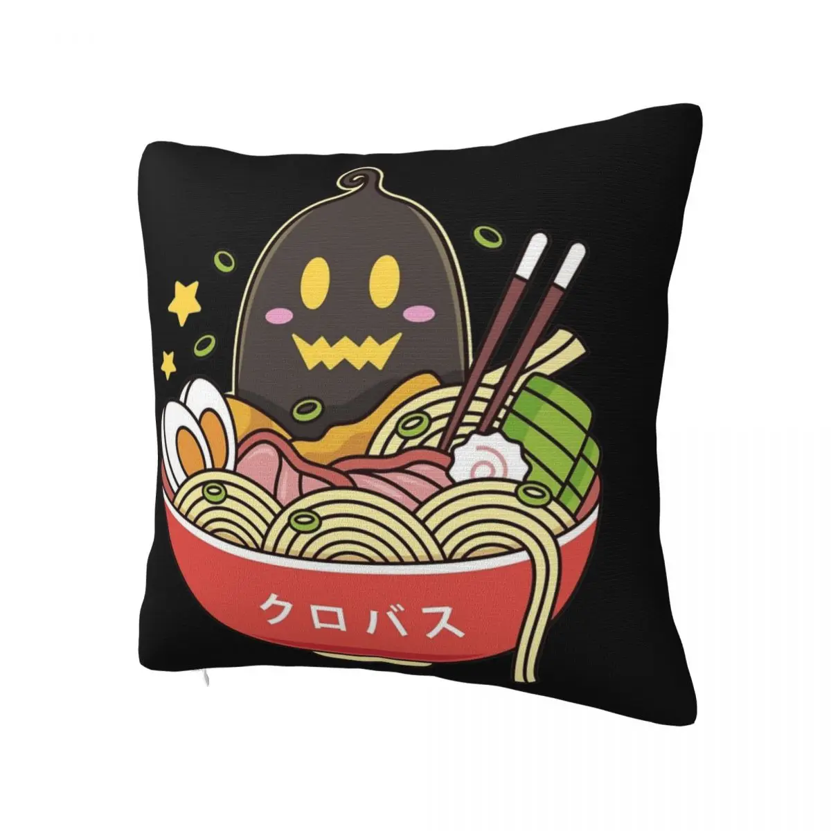 Подушка в стиле аниме 45 х45 см с принтом