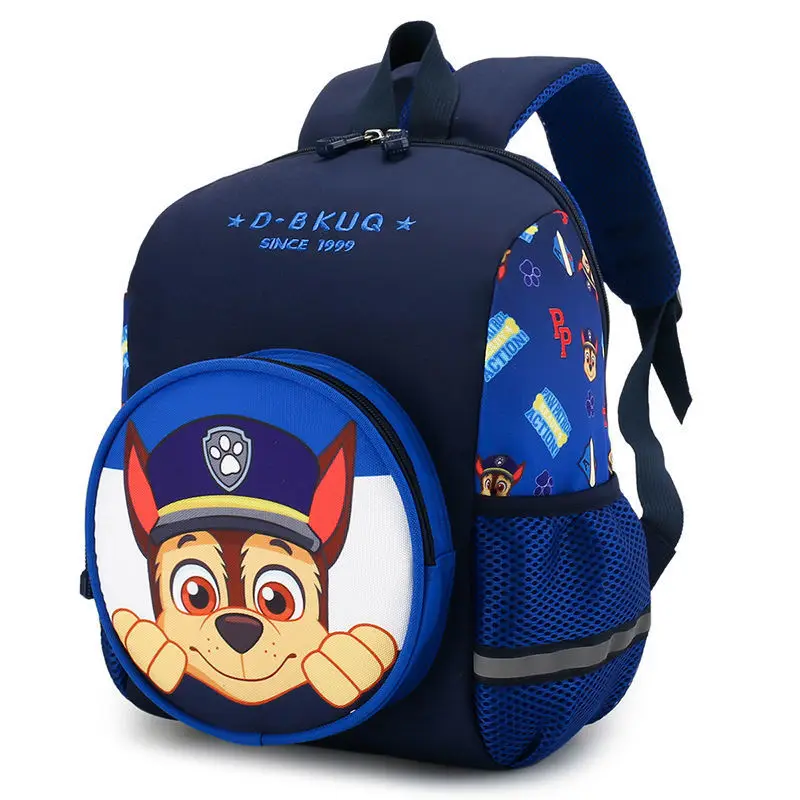 

New Paw Patrol Cartoon Bag Anime Children backpack Skye Everest Marshall Chase Boys Girls pat patrouille birthday Backpack Toy