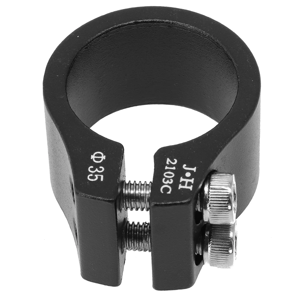 

Double Nail Seat Tube Clamp Ultra-Light 34.9mm Aluminum Road Bike Seatpost Clamp Double Screws Mountain Bicycle Accessories