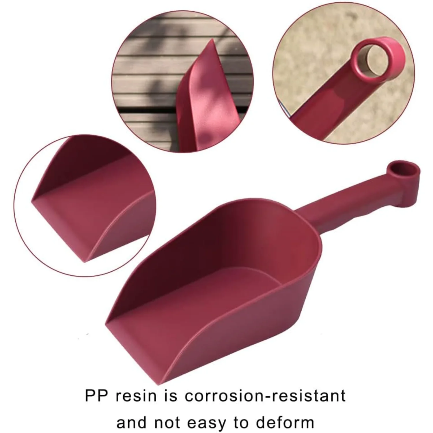 2 шт. садовые лопаты из полипропиленовой смолы ручные кипали дизайн подвесного