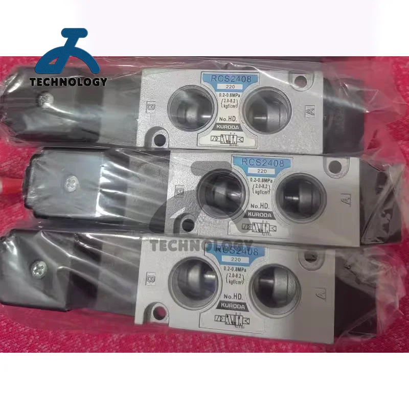 Оригинальный электромагнитный клапан kuроды RCS3408 RCS3408-D24 RCS3408-D24L RCS3408-NB-D24G RCS3408-03-D24L