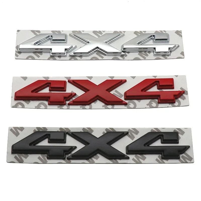 3D металлическая эмблема для автостайлинга значок на кузов автомобиля 4x4 наклейка