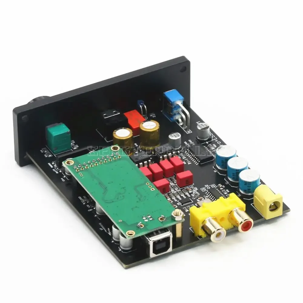 Фото Звуковая карта SmCpNvarcher Es9038, плата USB-декодера, совместимая с DAC DSD, Amanero Xmos+cpld №4